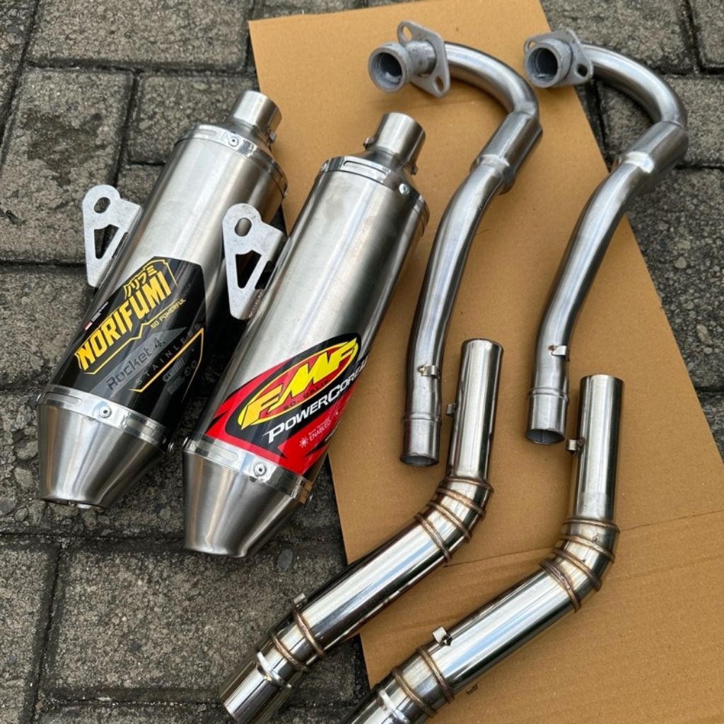 1set Exhaust FMF Power Core4 - for Ksr 110 - KSR 110 pro - KLX 150 - CRF 150 L