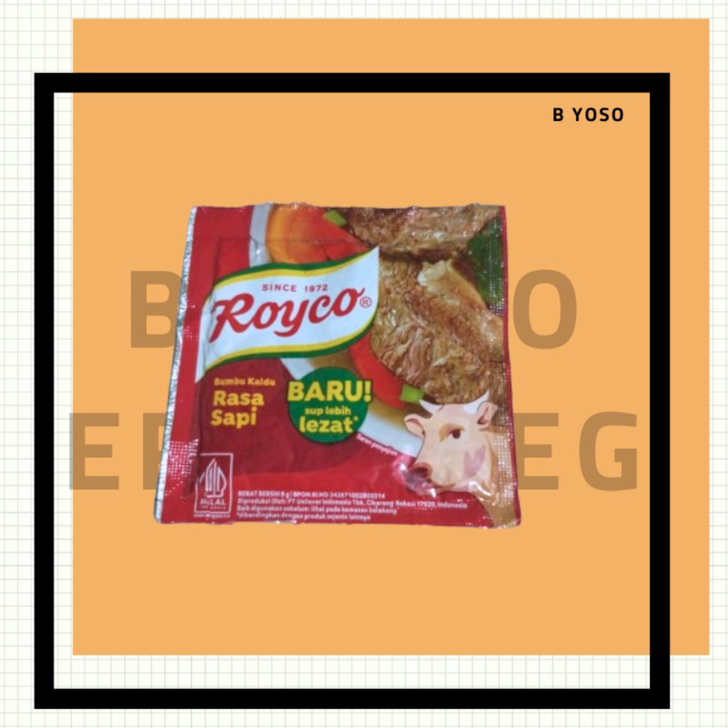 

Royco Sapi dan Ayam per pcs bumbu masak bumbu kaldu