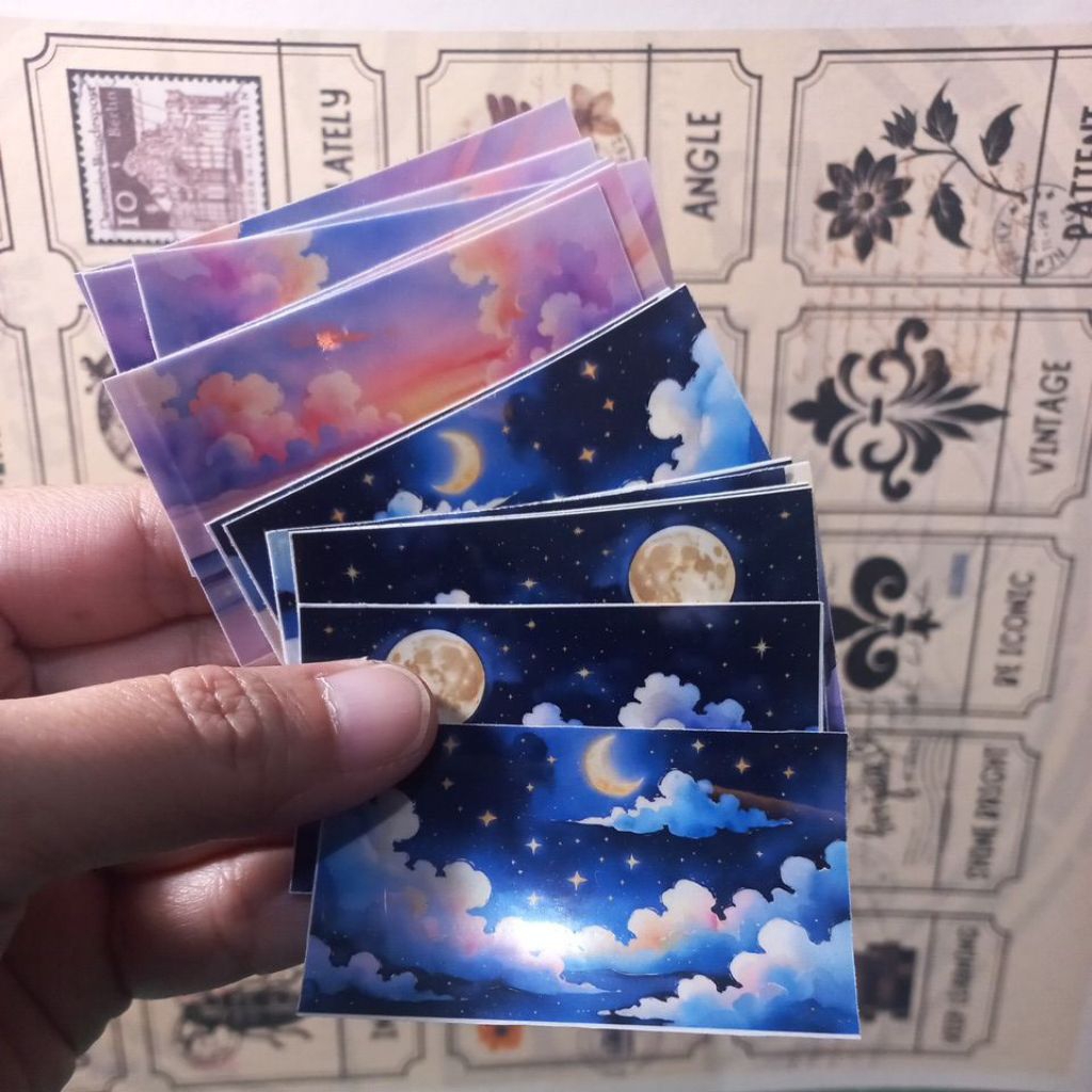 

ARTDOESWORK Langit 3 stiker transparant