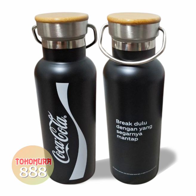 Tumbler Stainless Steel Coca-Cola | Botol Minum Termos Vacuum Insulated Anti Bocor