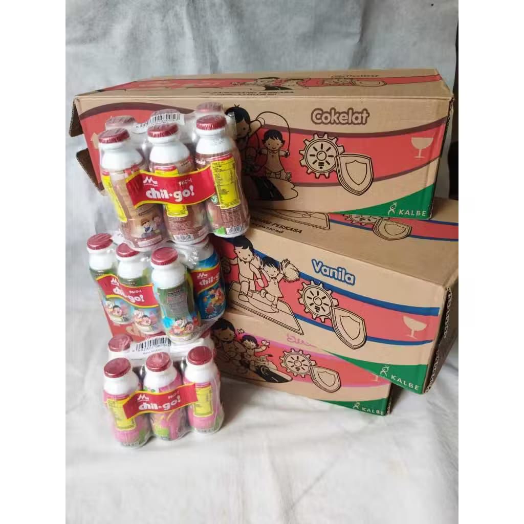 

[ 1 Karton 36 Botol x 130 ml ] Morinaga Chil Go Susu Steril Untuk Anak 1 - 12 Tahun