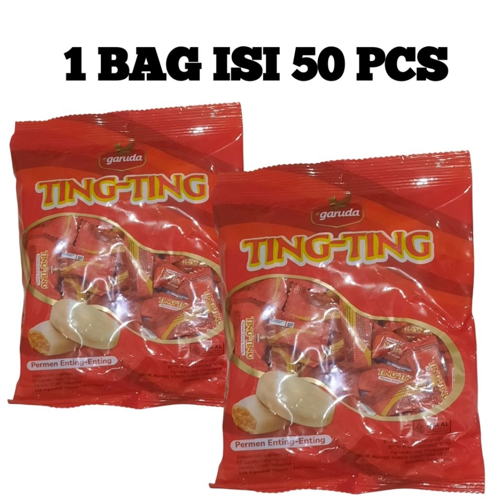 

PERMEN JADUL DARI GARUDA TING TING ISI 1 BAG 50 PCS @2,5g