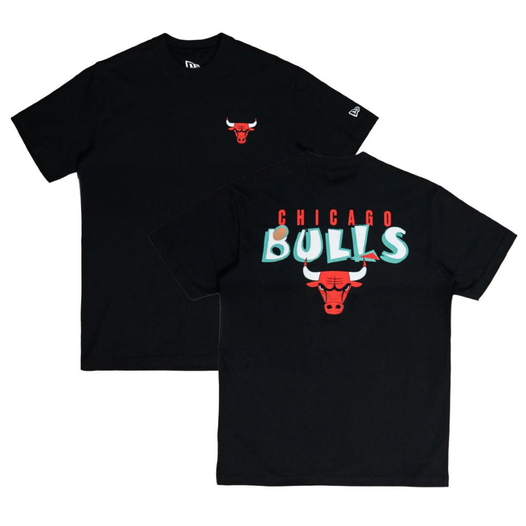T-Shirt New Era Cap Chicago Bulls Essential 25 Original