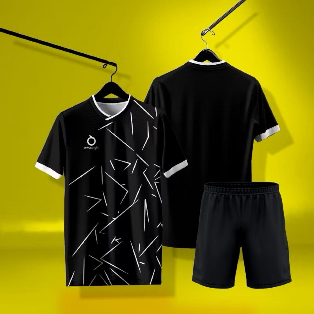 Ortuseight Setelan Jersey Sepak Bola & Futsal Volleyball Badminton Baju Olahraga Dewasa Pria & Wanit