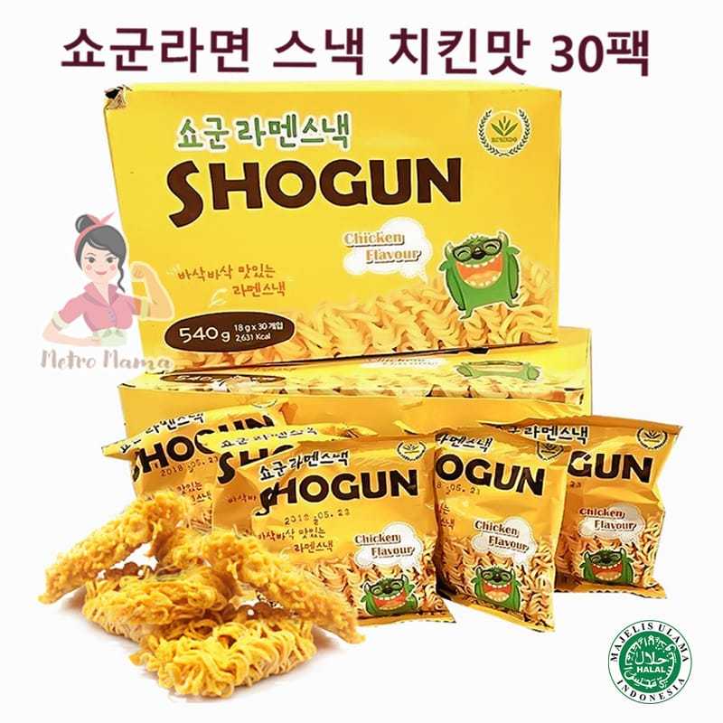 

SNACK MIE KREMES KOREA SHOGUN 1BOX KAARO SNACK JAKARTA ORIGINAL