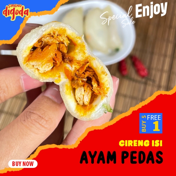 

CIRENG ISI AYAM SUWIR PEDAS DIJAMIN ENAAAK!!