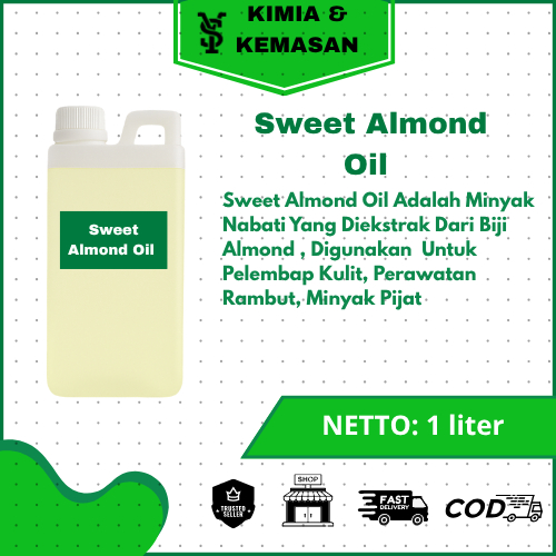 

Sweet Almond oil / Minyak Almon 1 liter