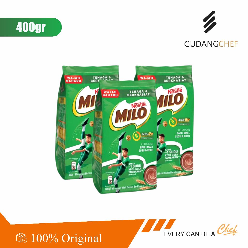 

Milo Active Go Original 400gr | 900gr - Nestle
