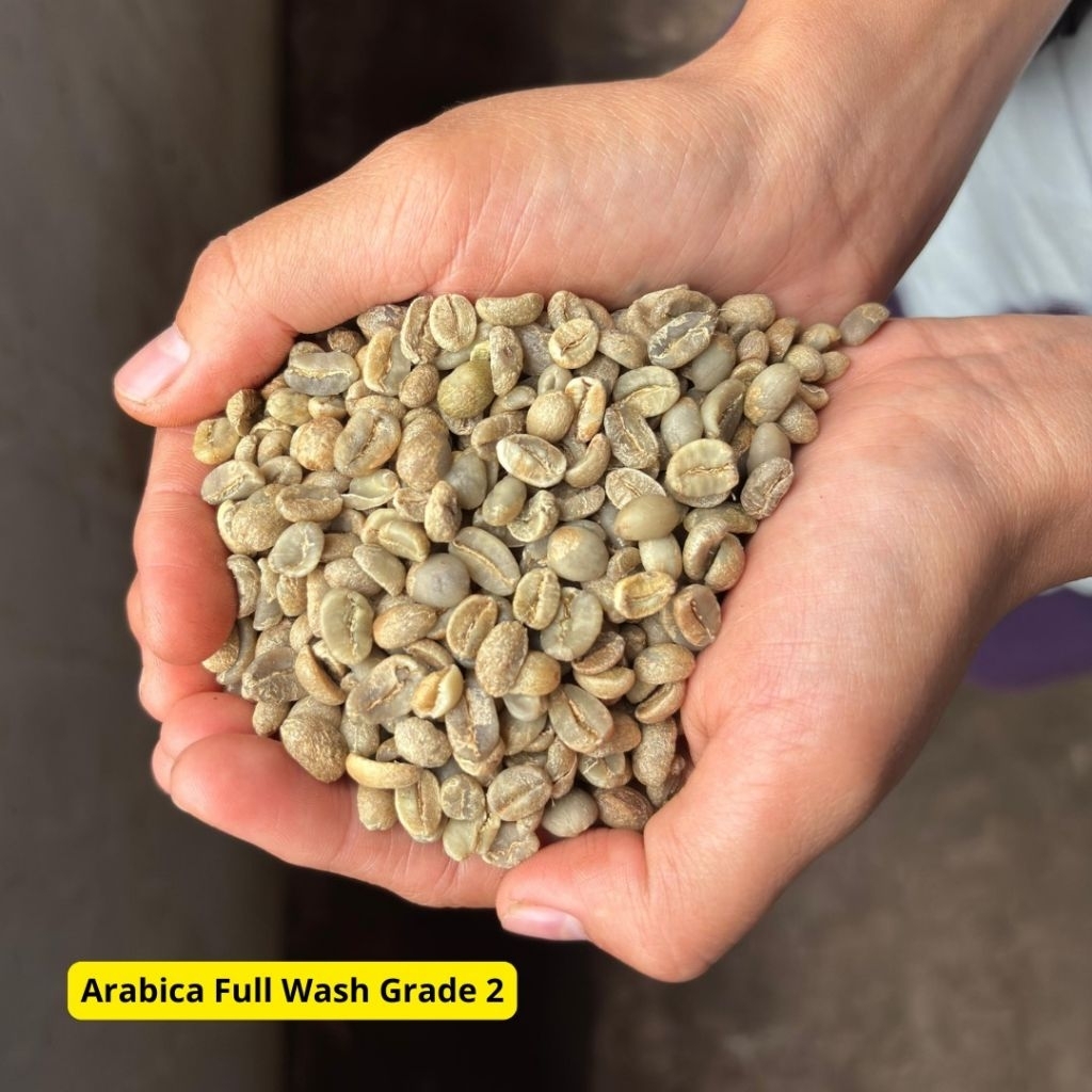

Biji Kopi Green Bean Arabica Full Wash Sukabumi Grade 2