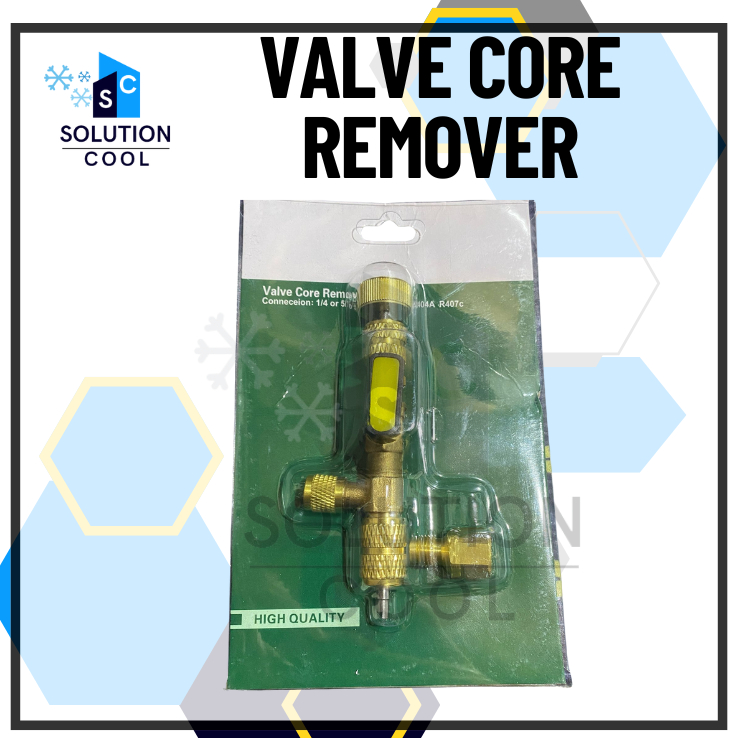 Valve Core Remover / Alat Ganti Pentil / Alat Cabut Pentil R22 R32 R410 AC