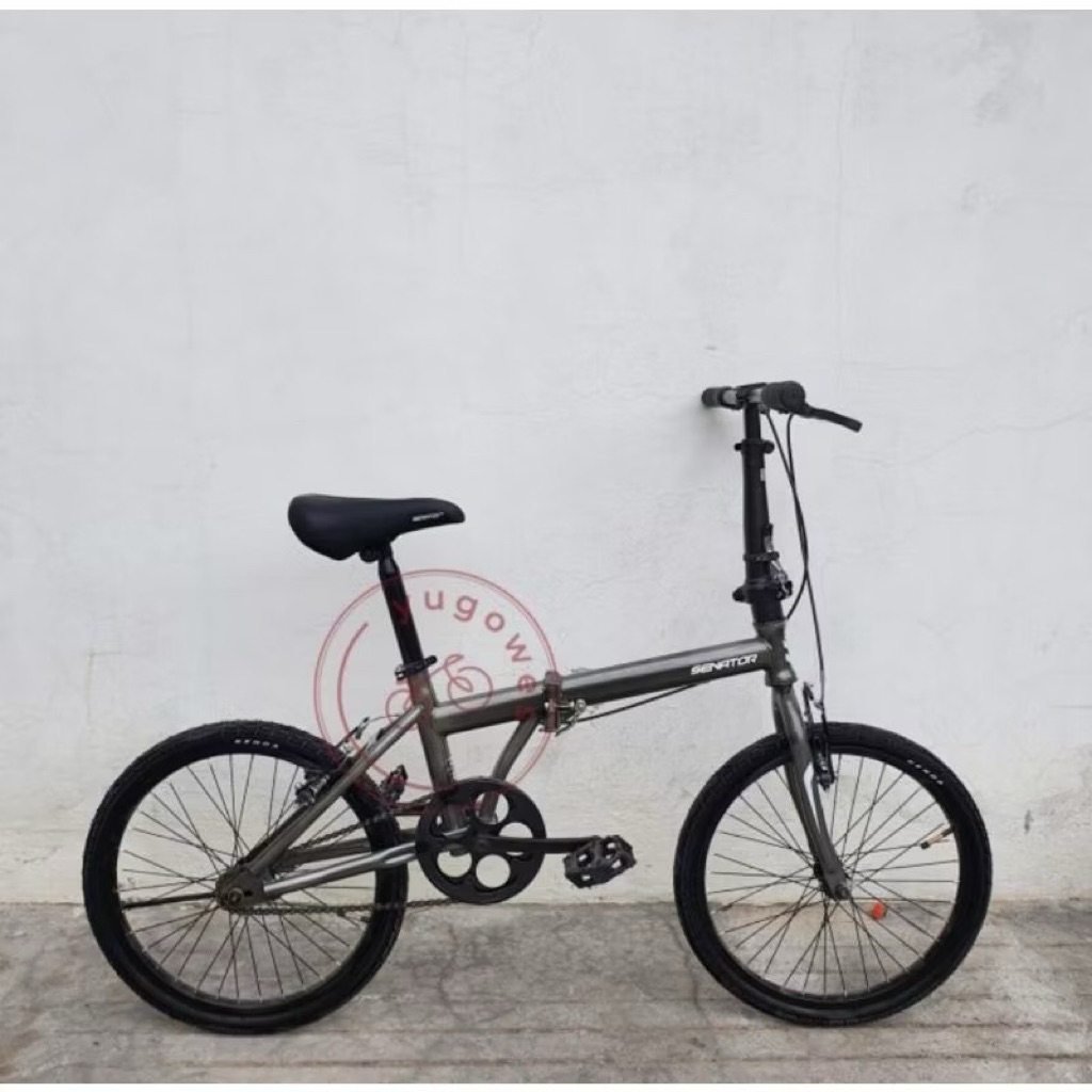 [JKT ONLY] Sepeda Lipat Senator 20 inch Single Speed Preloved