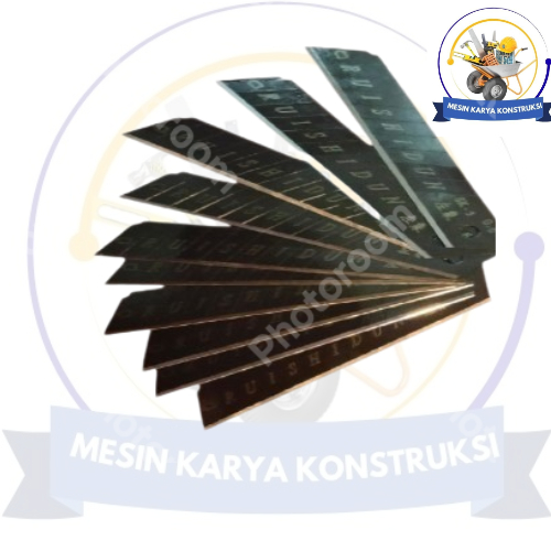 

MATA PISAU CUTTER / ISI CUTTER / PISAU CUTTER BLADE REFIL ISI 200 PCS