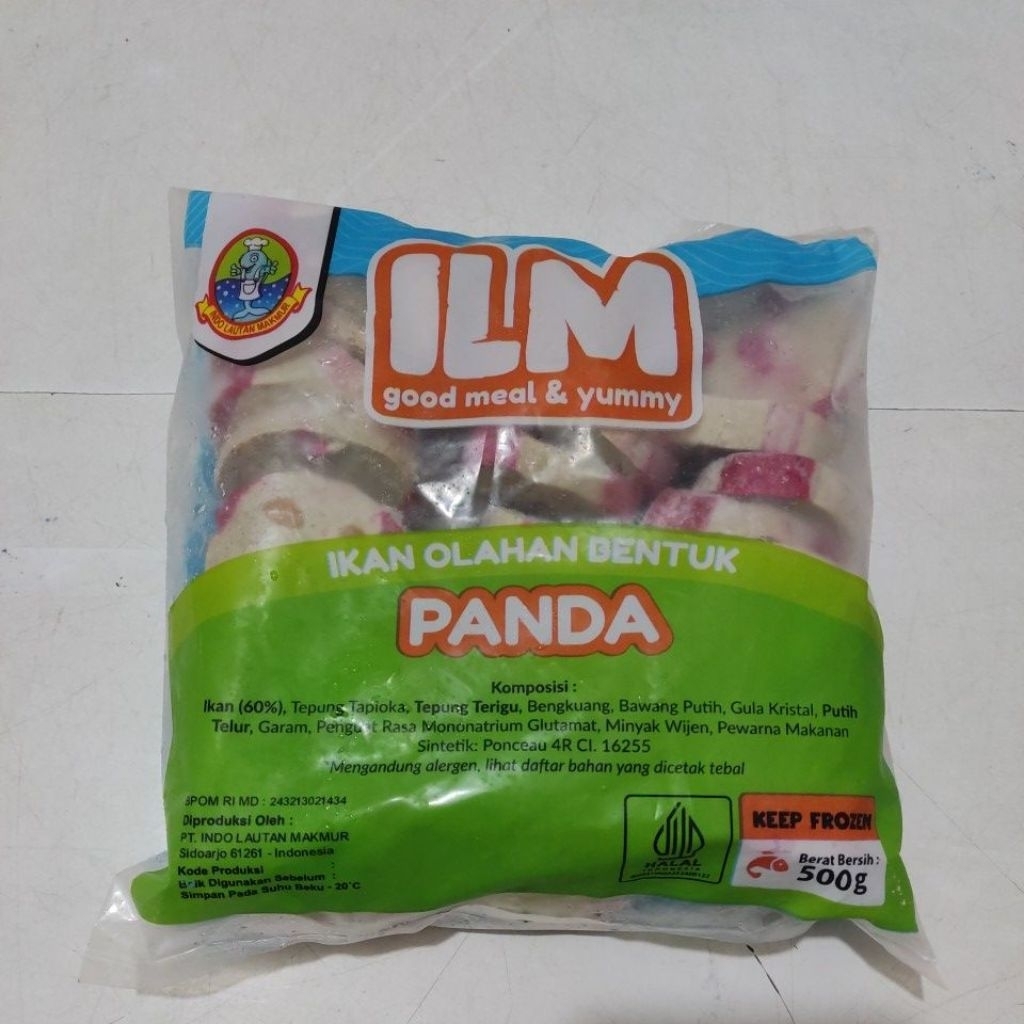 

ILM bentuk Bintang, Panda, Burger 500gr