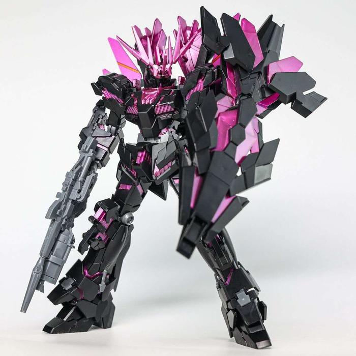 XinDong XD175 HG 1/144 Banshee 02 Destroy Mode Pink Psycho Frame Ver Model Kit