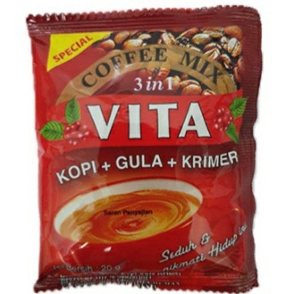 

Kopi 3 in 1 Vita @20 sachet