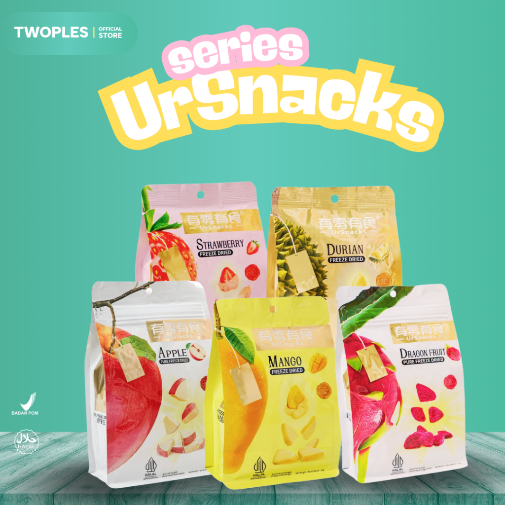 

UrSnacks Freeze Dried Cemilan Viral Snack Keripik Buah