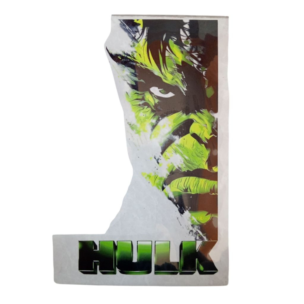 

Stiker sablon DTF Hulk ukuran 20cm x 30cm