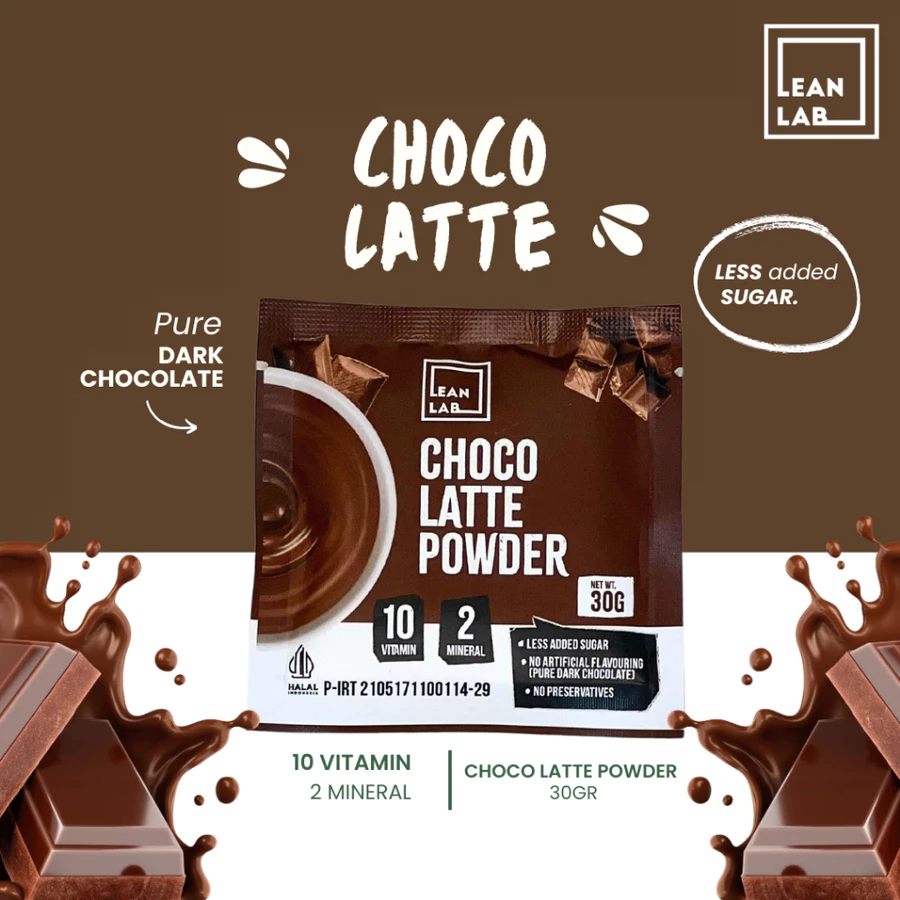 

Lean lab Bubuk Minuman Premium Latte Powder 30g sachet Bubuk Matcha Chocolate Premium Drink Rendah Kalori