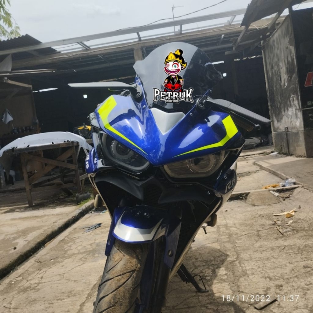 Kepala R15 V1 R15 V2 Model R25 Projie Headlamp Lampu Projie Winglet Model R25 PNP Yamaha R15 V1 R15 