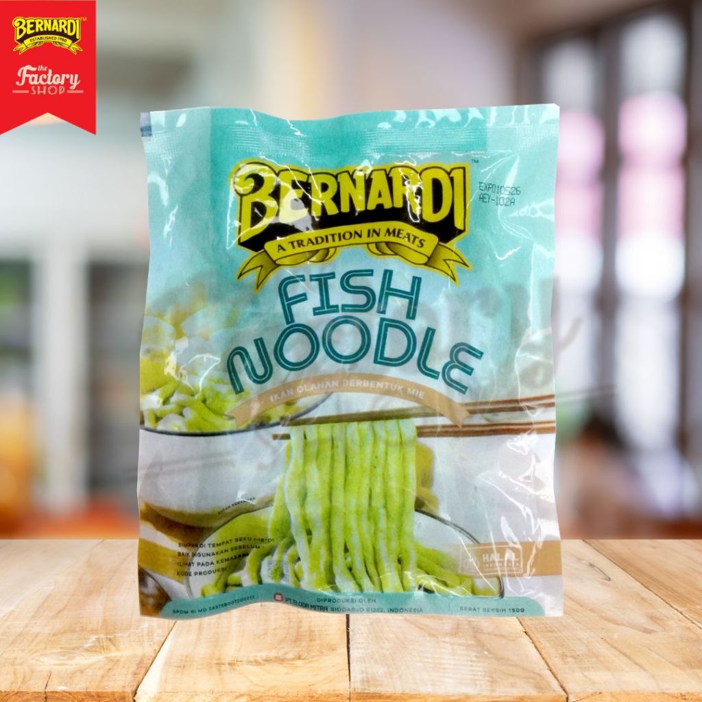

Bernardi Fish Noodle mie ikan mie sehat 150gr