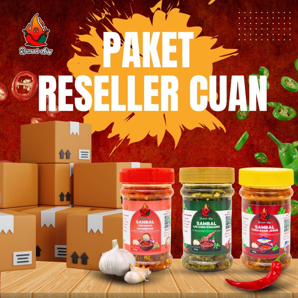 

Paket Sambal Rumah Aisy Reseller Cuan