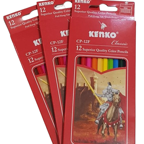 

Pensil Warna KENKO 12 /24 Warna Pendek-Panjang /Pensil Mewarnai /Coloring Pencil
