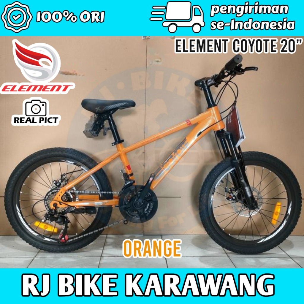 Sepeda Gunung Mtb 20 Inch Element Coyote 21 Speed Sepeda Mtb Coyote 20 Inch