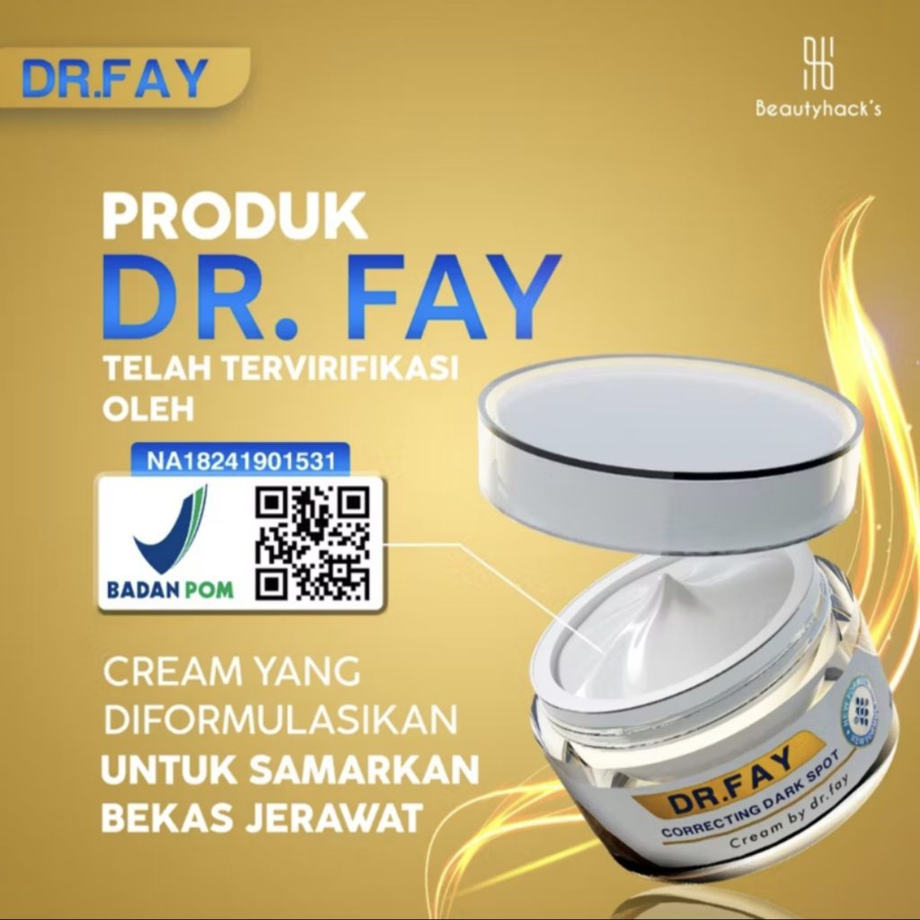 dr FAY Cream Original Penghilang Flek Hitam Bopeng