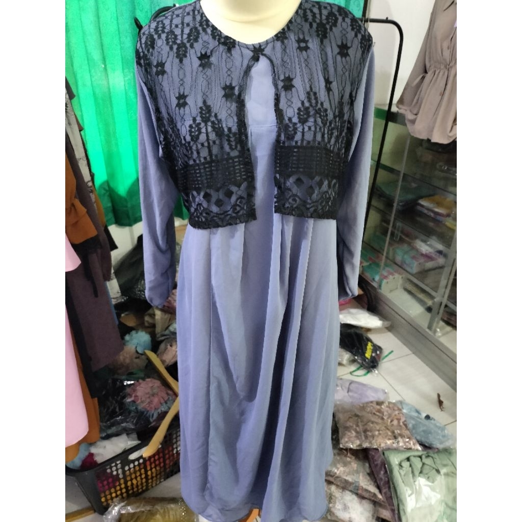 Gamis Rompi Anak tanggung 13 tahun