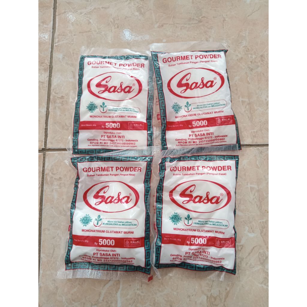 

SASA PENYEDAP MAKANAN KEMASAN 5000 ISI 4 BUNGKUS