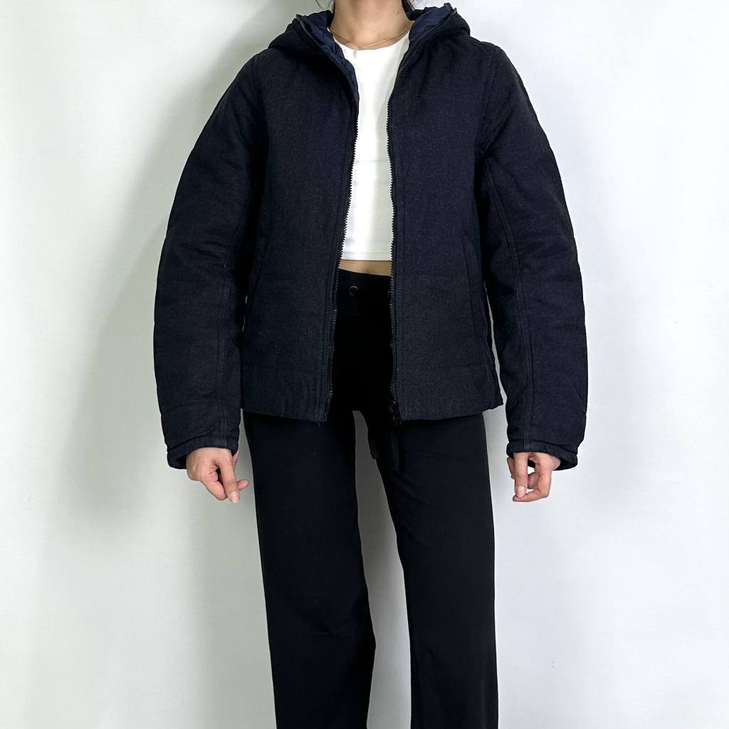 jaket wanita Global Work size M (seperti baru) bolak balik 100% original 160825F