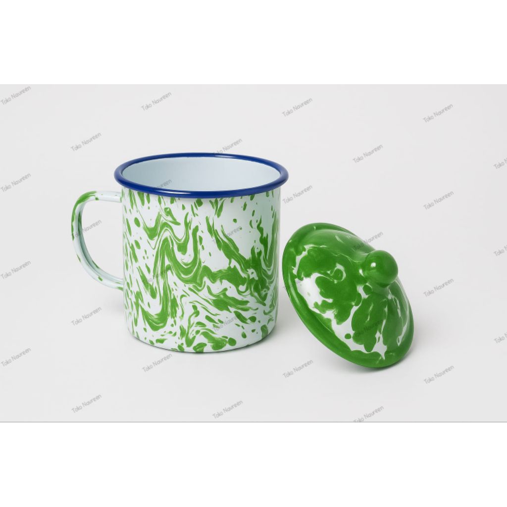 Cangkir Enamel Blirik | Cangkir Blirik Jadul | Gelas Teko Jadul | Mug Vintage