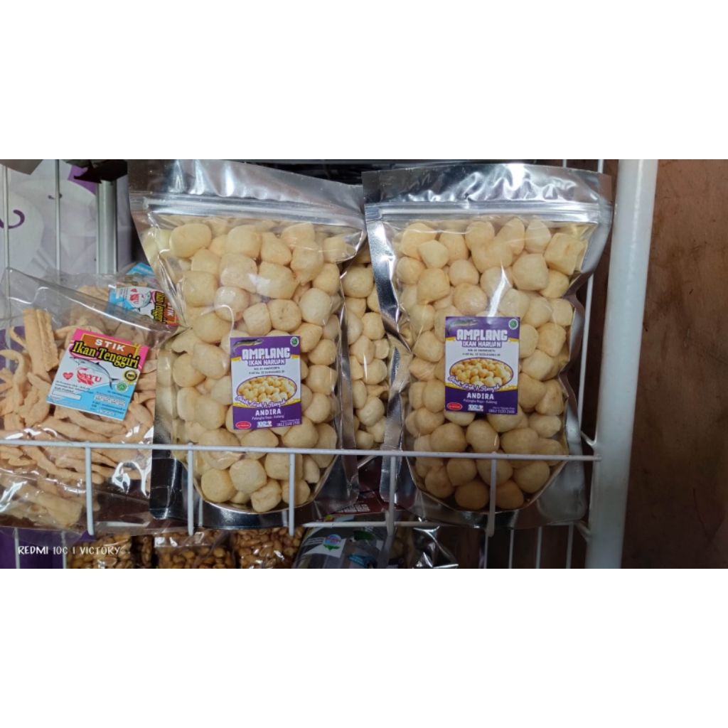 

amplang ikan haruan (gabus)