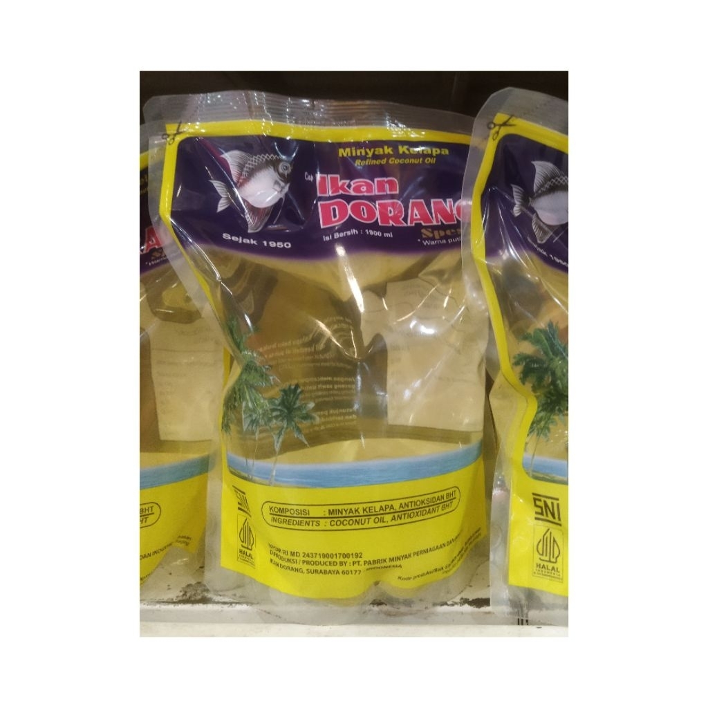 

IKAN DORANG MINYAK KELAPA 1.9 LITER