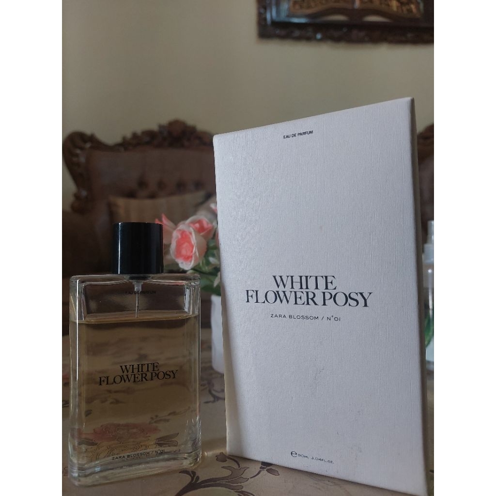 Preloved Parfum Zara White Flower Posy