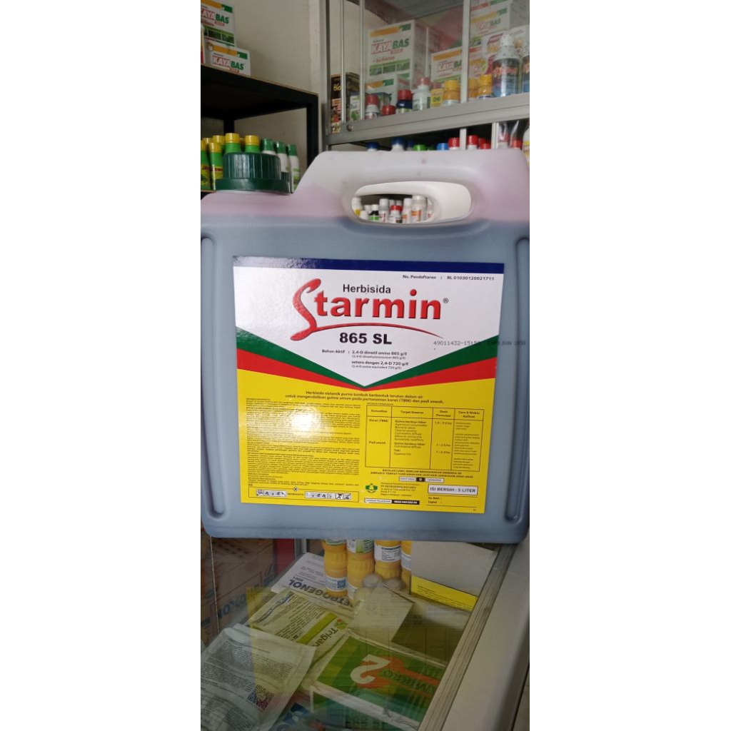 starmin865SC 5liter/obat rumput tebu (5liter)