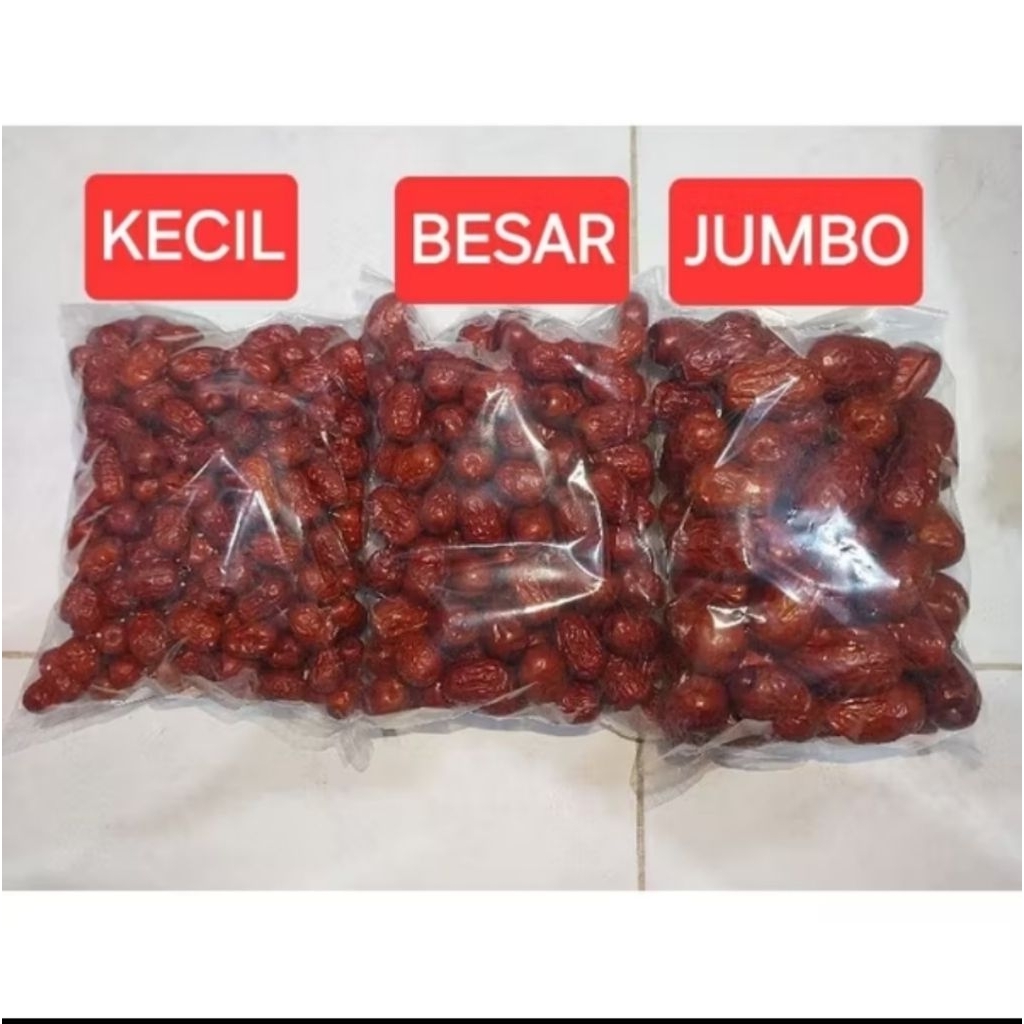 

Angco HongZao JUJUBE 500Gr Ang co hong zao 红枣 untuk tambah darah dan kesehatan stamina