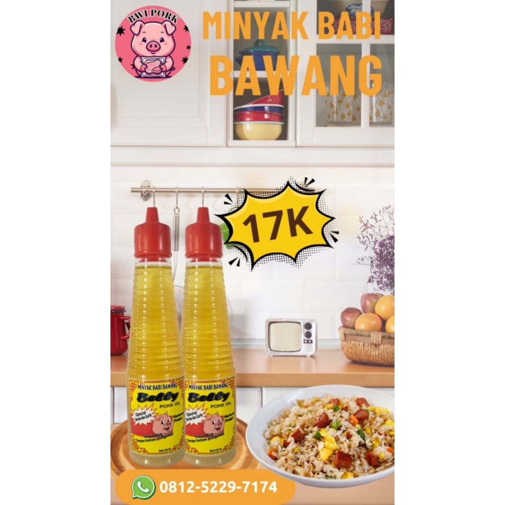 

Minyak Babi Bawang - Minyak Babi aroma bawang