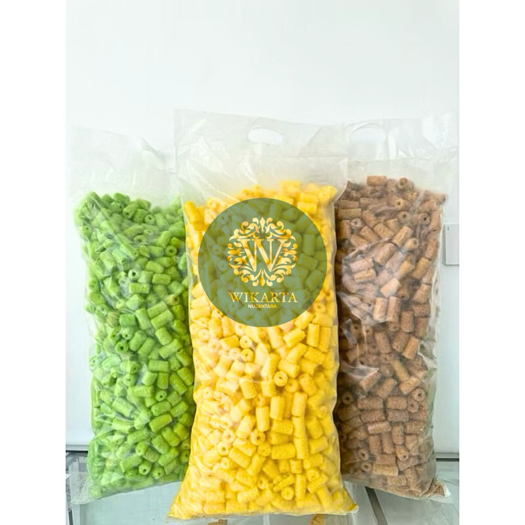 

CORN STIK MOMOGI gurih manis renyah snack camilan kiloan coklat jagung pandan 260gram