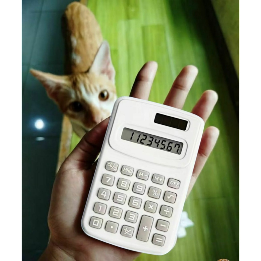 

Kalkulator Mini Elektronik Angka PLus Baterai Alat Bantu Hitung Bisnis/ Sekolah/ Kantor/ Dagang