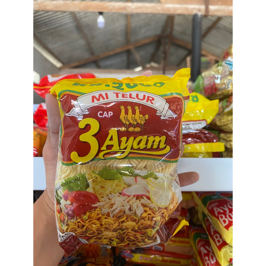 

Mi Telur 3 Ayam/Mi kering