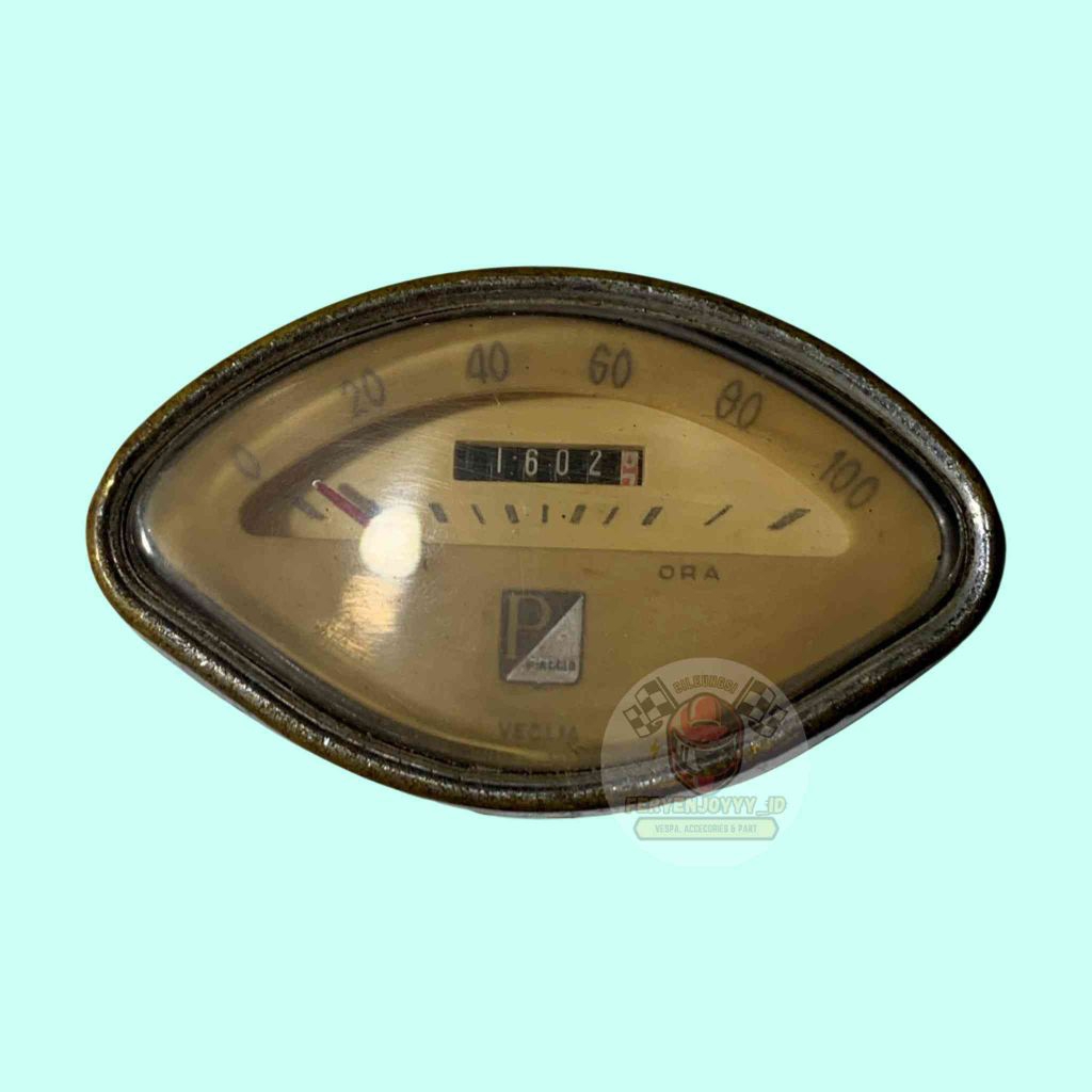 SPEEDOMETER OVAL P/ 100 VESPA VBA VBB SPRINT S GL SS180 GSMK