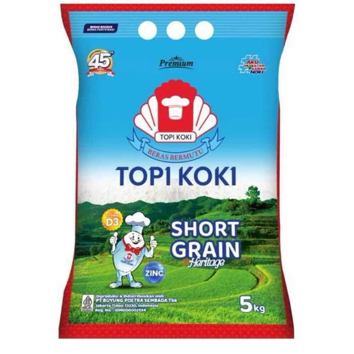 

Beras Topi Koki Short Grain Heritage 5 Kg