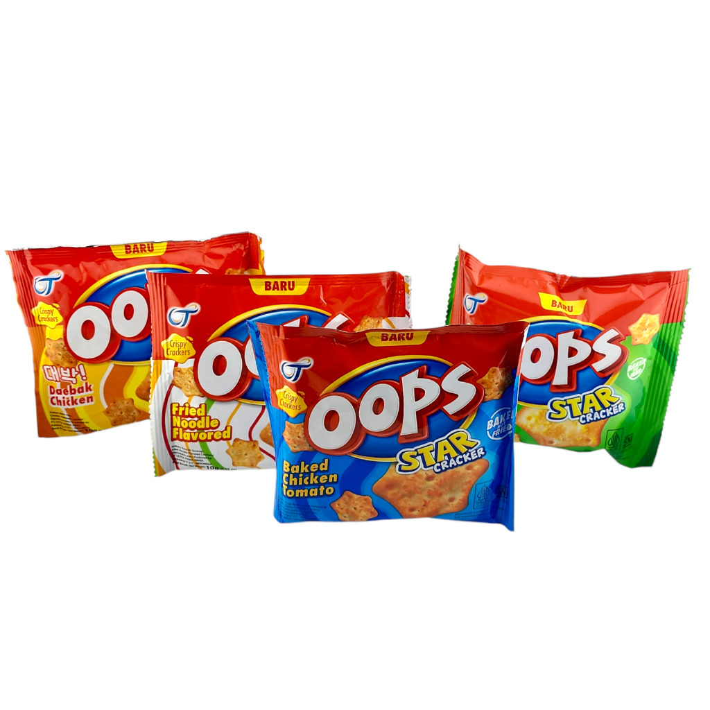 

OOPS Crispy Crackers MINI - Netto 10gr