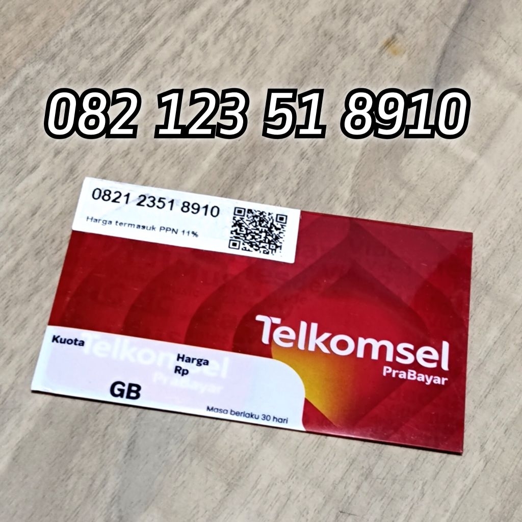 Nomor cantik Telkomsel naik urut 8910