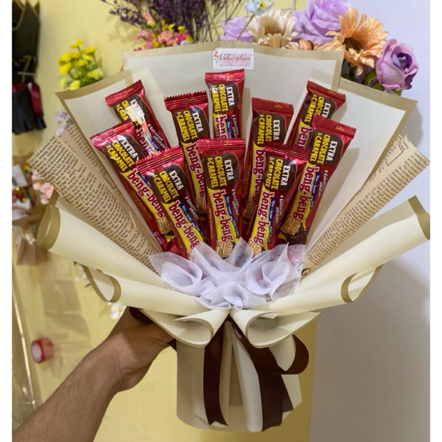 

Termurah Buket snack beng beng/ buket hadiah / buket snack/hadiah ulang tahun/