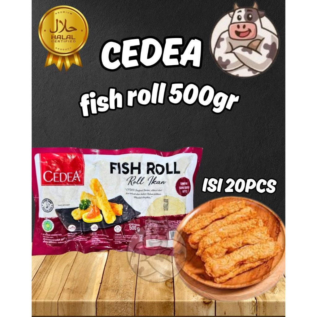 

CEDEA FISH ROLL IKAN OLAHAN 500GR ISI 20PCS