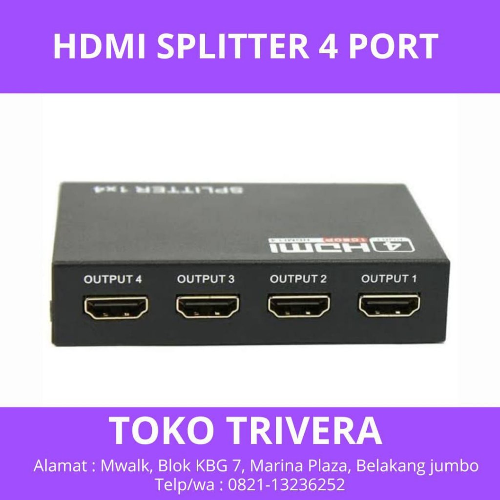 Hdmi Splitter 4 Port
