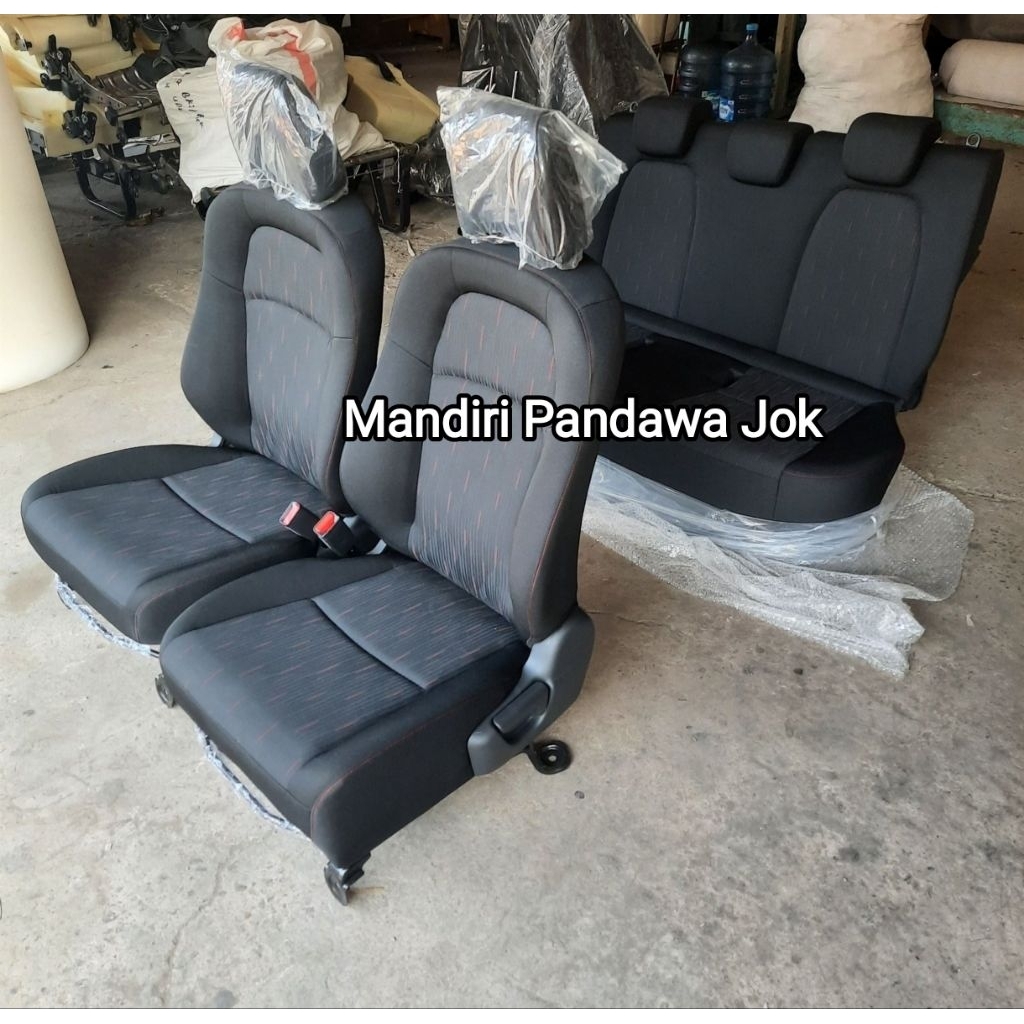 Jok depan dan belakang fullset honda brio original