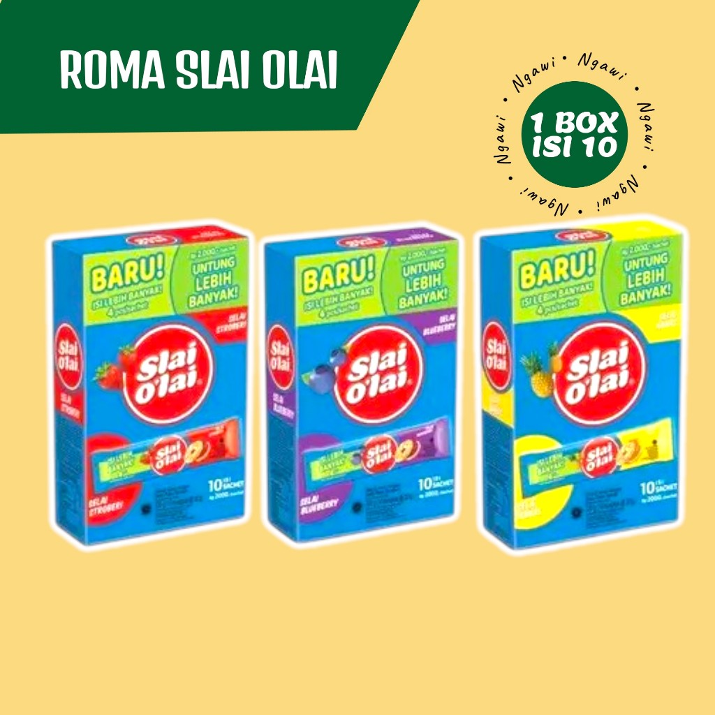 

BISKUIT ROMA SLAI OLAI BOX/ BOX ISI 10